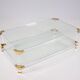 Charles Hollis Jones: Plexiglass & Brass coffee table