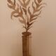 Lot de 3 tableaux nature morte vases fleurs séchées style Wabi Sabi