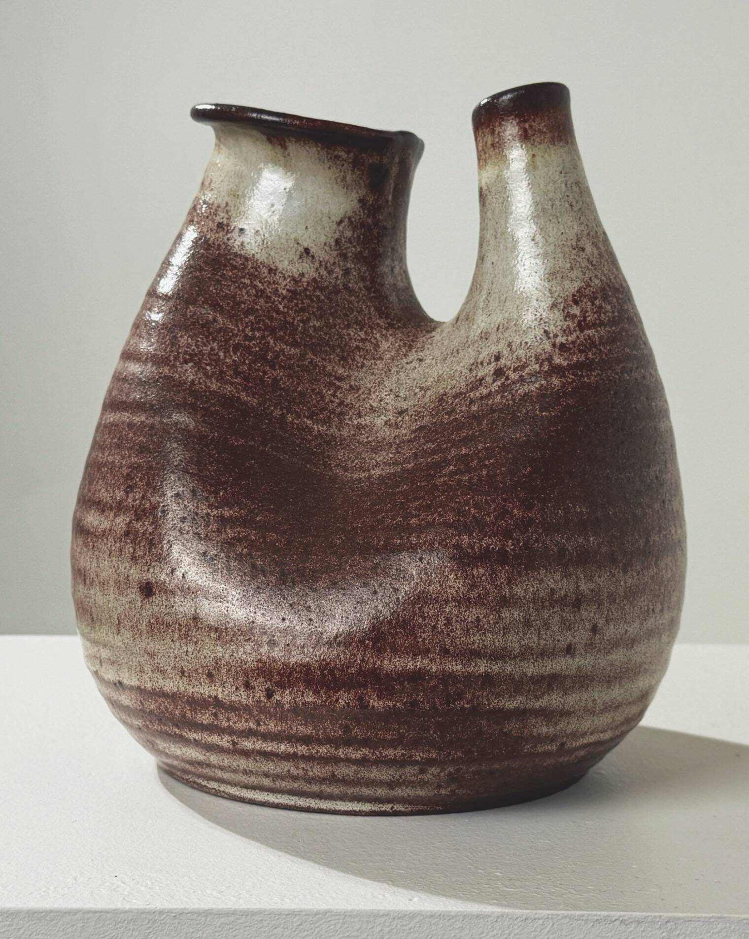 Rare Accolay zoomorphic vase, 1950