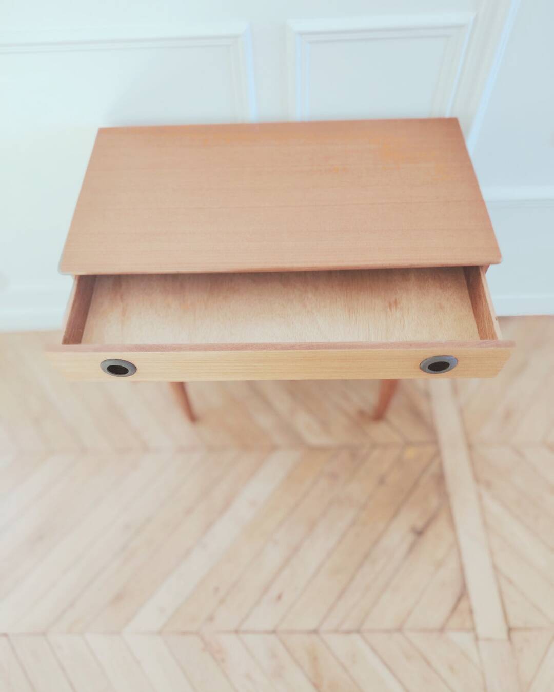 Renovated vintage English commode, 1950s-60s.