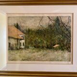 Lithograph signed and numbered in pencil by Bernard Gantner