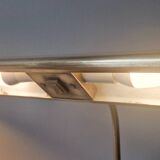 Lampe de bureau style banquier laiton 1970