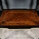 Petite table de salon en marqueterie, style Napoléon III – 2ème partie XIXe