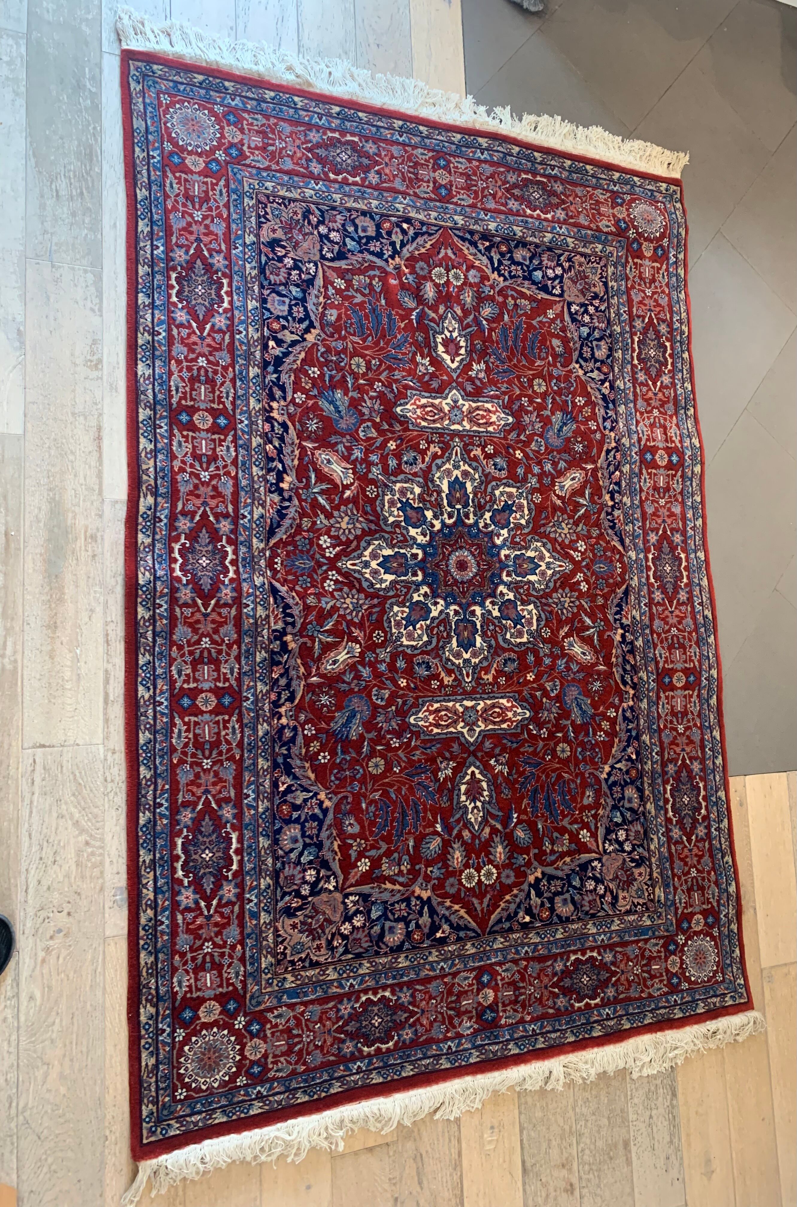 Handmade oriental carpet