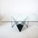 Butterfly geometric design coffee table