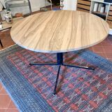 Steiner walnut tray dining table