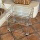 Table basse Roche Bobois, 1970 en plexiglass et verre