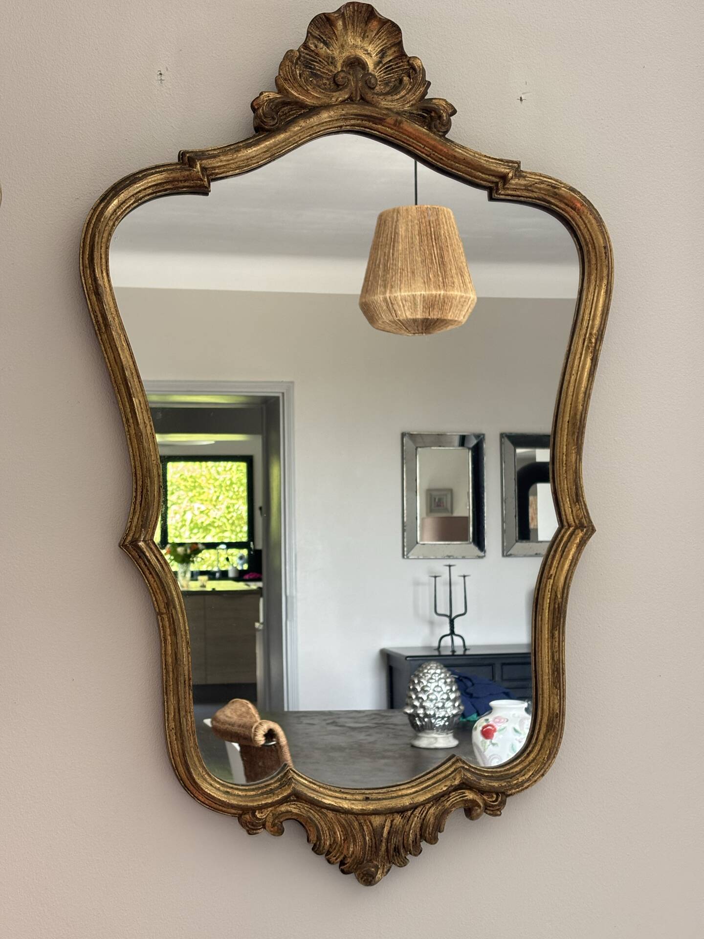 Louis XV style mirror
