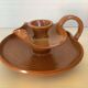 Yves Marian hand-turned ceramic candle holder