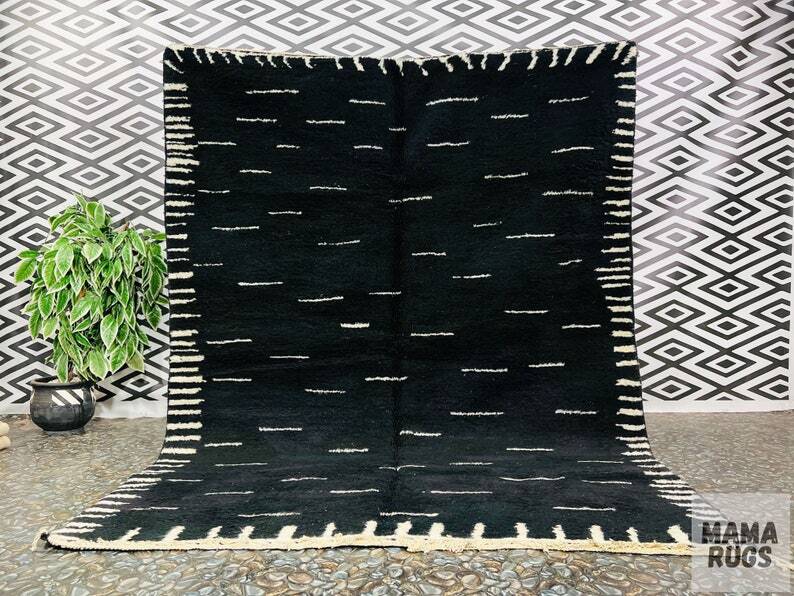 Tapis berbère oued zam en laine