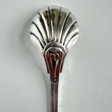 Silver Spoon for Mustard / Eggs | Shell-Shaped Tip