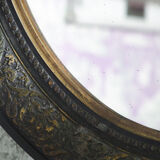 Oval mirror Napoleon III - 70x60cm