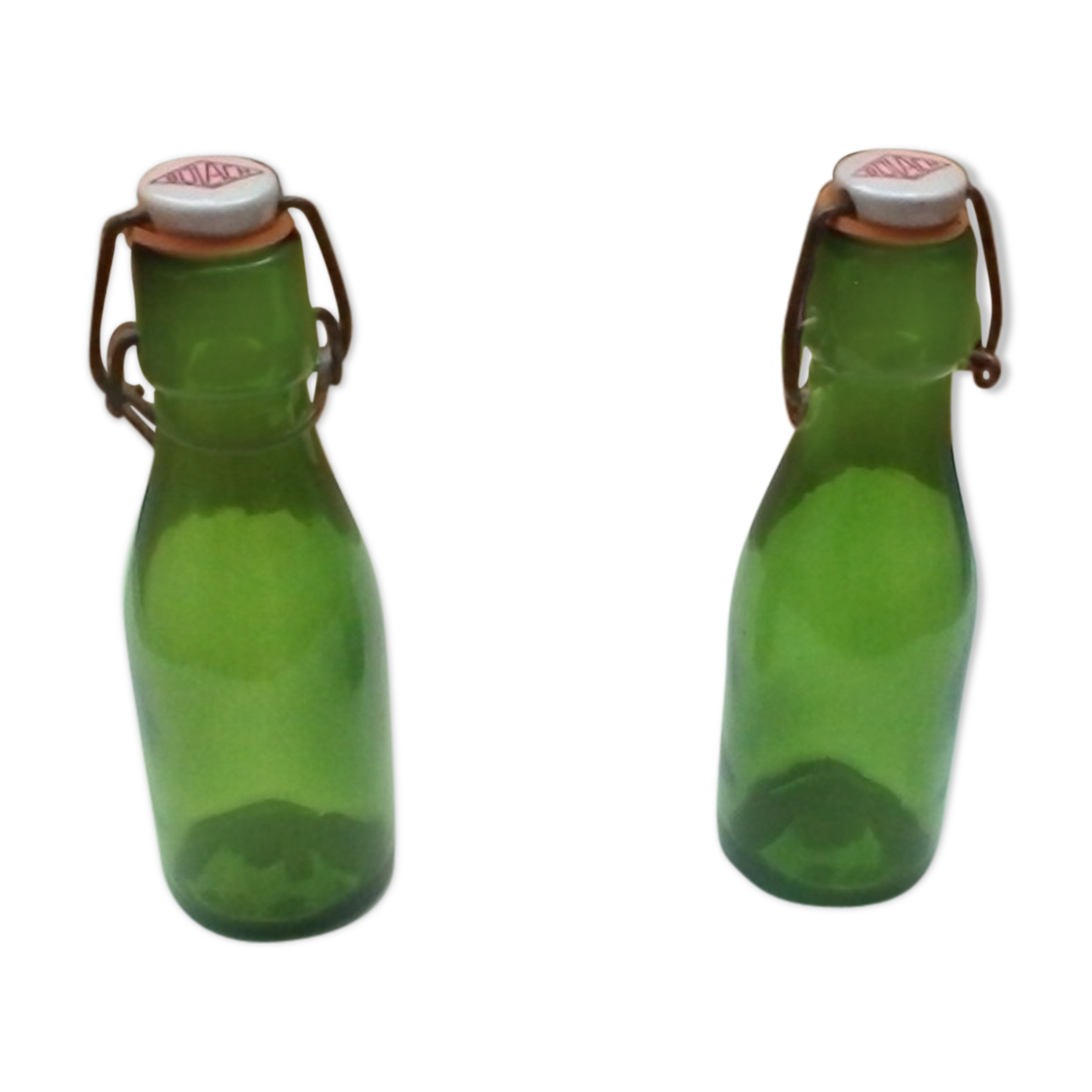 Duo of vintage Bulach bottles