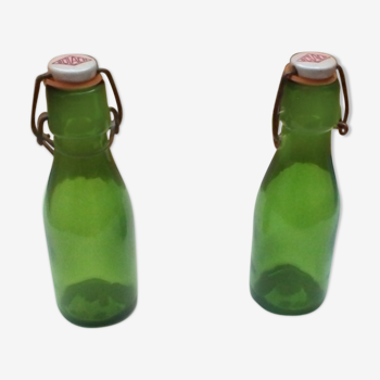 Duo de bouteilles vintage Bulach