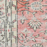 2x9 shabby chic vintage runner rug, 74x265cm