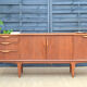 Enfilade par Jentique – poignées « vague » * 183 cm