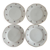 Assiettes à dessert Digoin Sarguemines