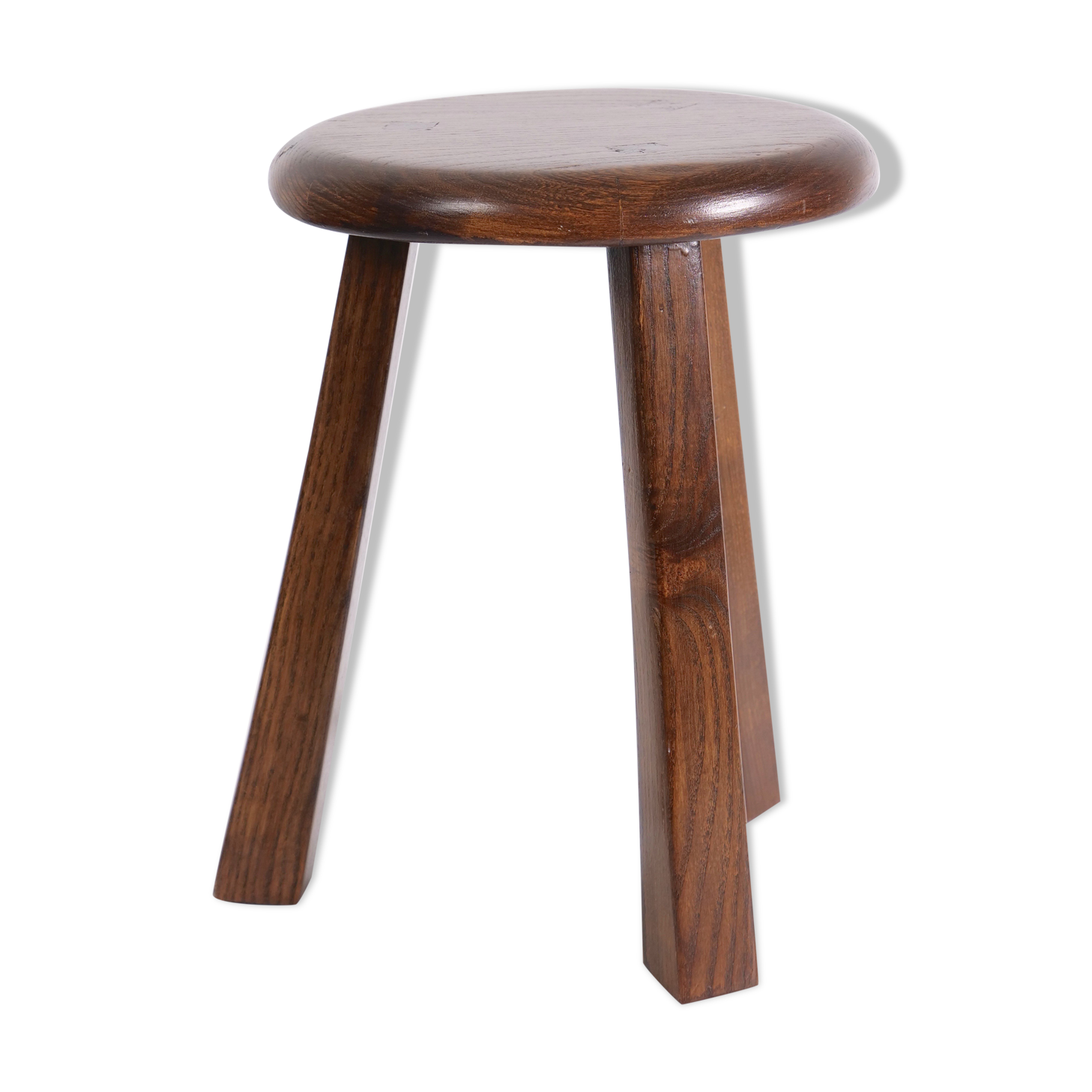 Brutalist tripod stool