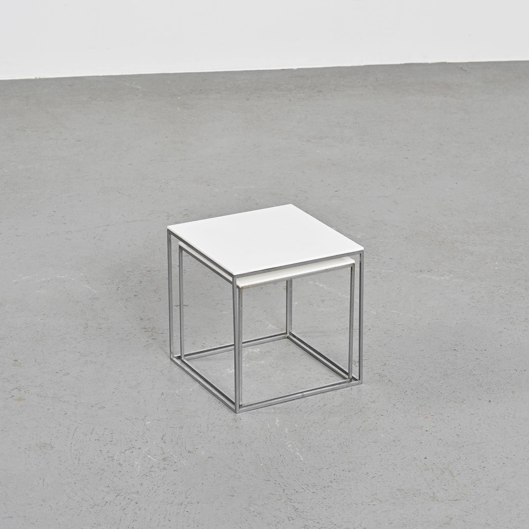 Tables gigognes par Poul Kjaerholm for Kold Christensen