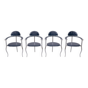 4 chaises de salle à manger 'Marilyn