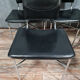 Series of 5 stamped chairs designed by Ross Litell for Matteo Grassi