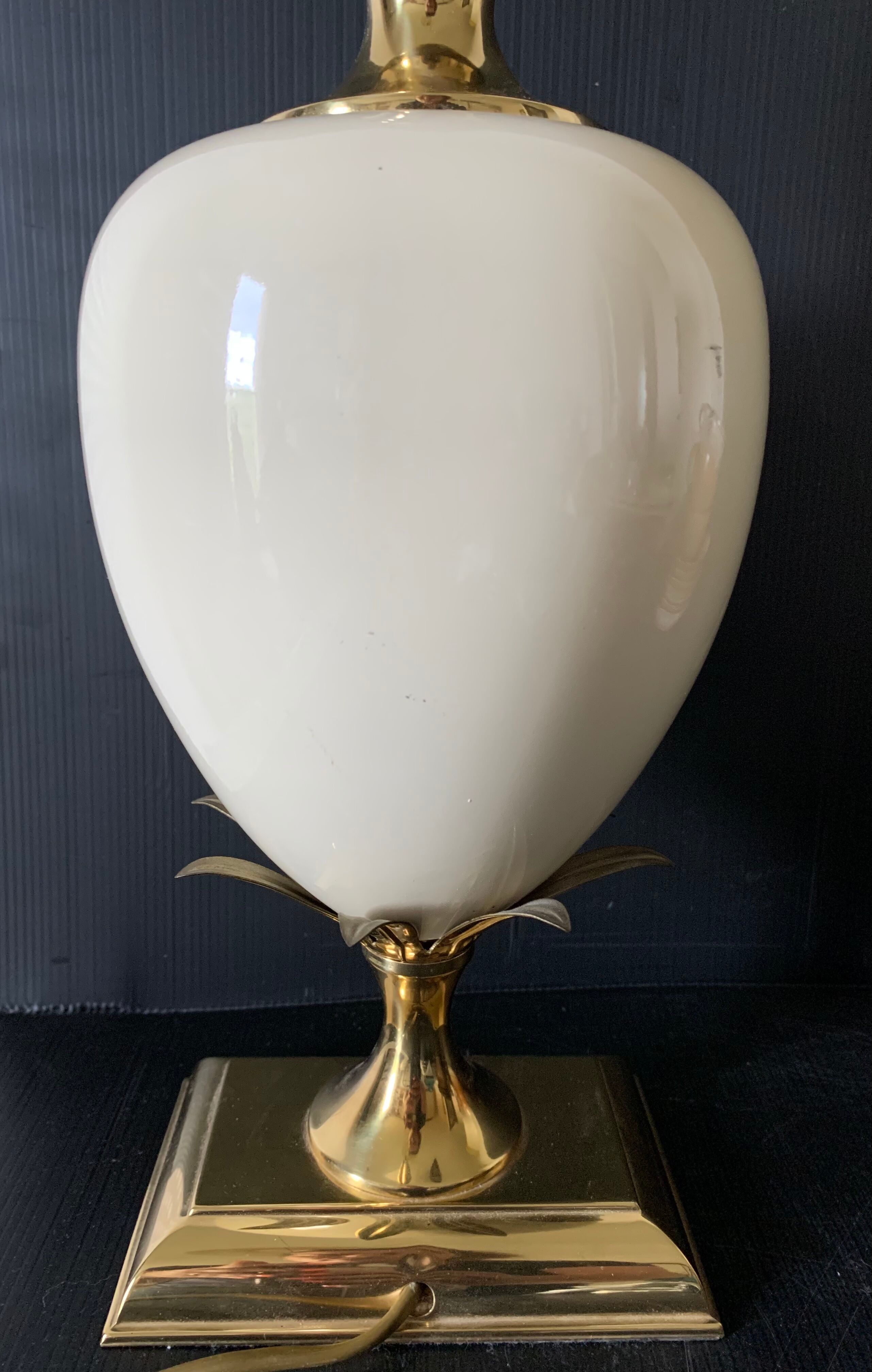 Lampe lle dauphin beige