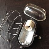 Industrial style porthole wall light, 50s-60s