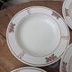 7 old deep plates in Salins earthenware model Nénuphar 24.5cm