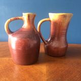 Set of 2 Accolay pitchers from the 1960s