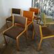 Set de 6 chaises scandinave plywood