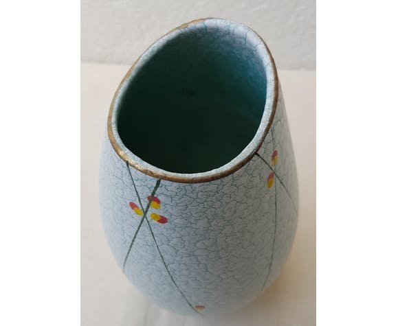 60's Handgemalt Vase