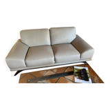 Roche et Bobois Evidence leather sofa