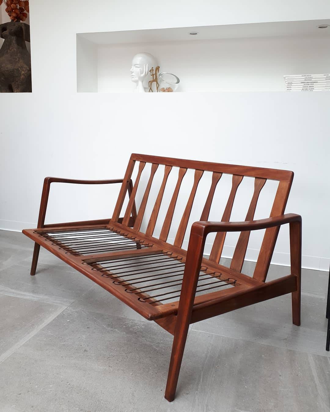 2-seater bench by Arne Walh Iversen 60s