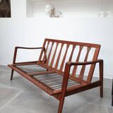 2-seater bench by Arne Walh Iversen 60s