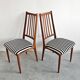 Ensemble de 4 chaises Mid-Century Modern en teck massif 1960