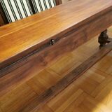 Long foldable tray farm table