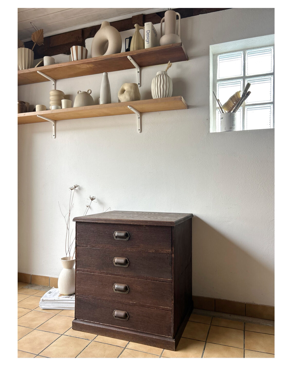 Meuble caisson d’apothicaire