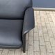 De sede ds-125 3zit zwart buffel leder neck 5mm als nieuw!