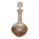 Ancienne carafe en cristal décor doré
