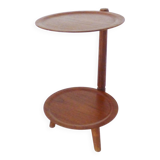 Table d'appoint vintage en teck danois par Edmund Jorgensen
