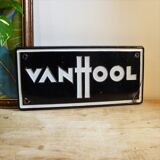 Bus front plate - Emblem, VanHool Vintage logo