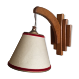 Vintage wooden sconce