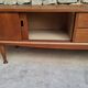 Low teak sideboard 200cm