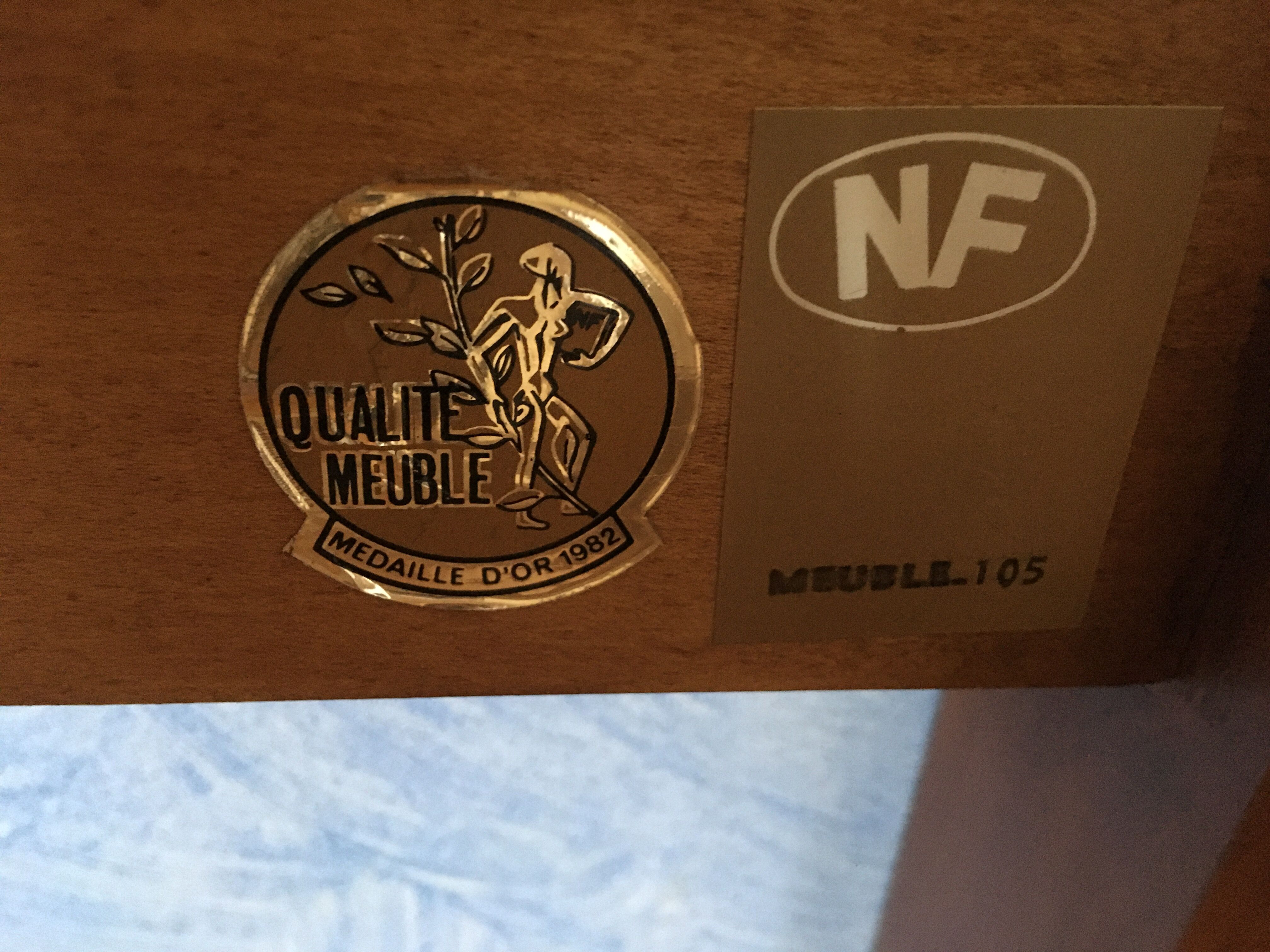 Solid cherry wood bed 140 x 190