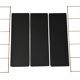 2 wall shelves string in gold and black metal with twist year 60
