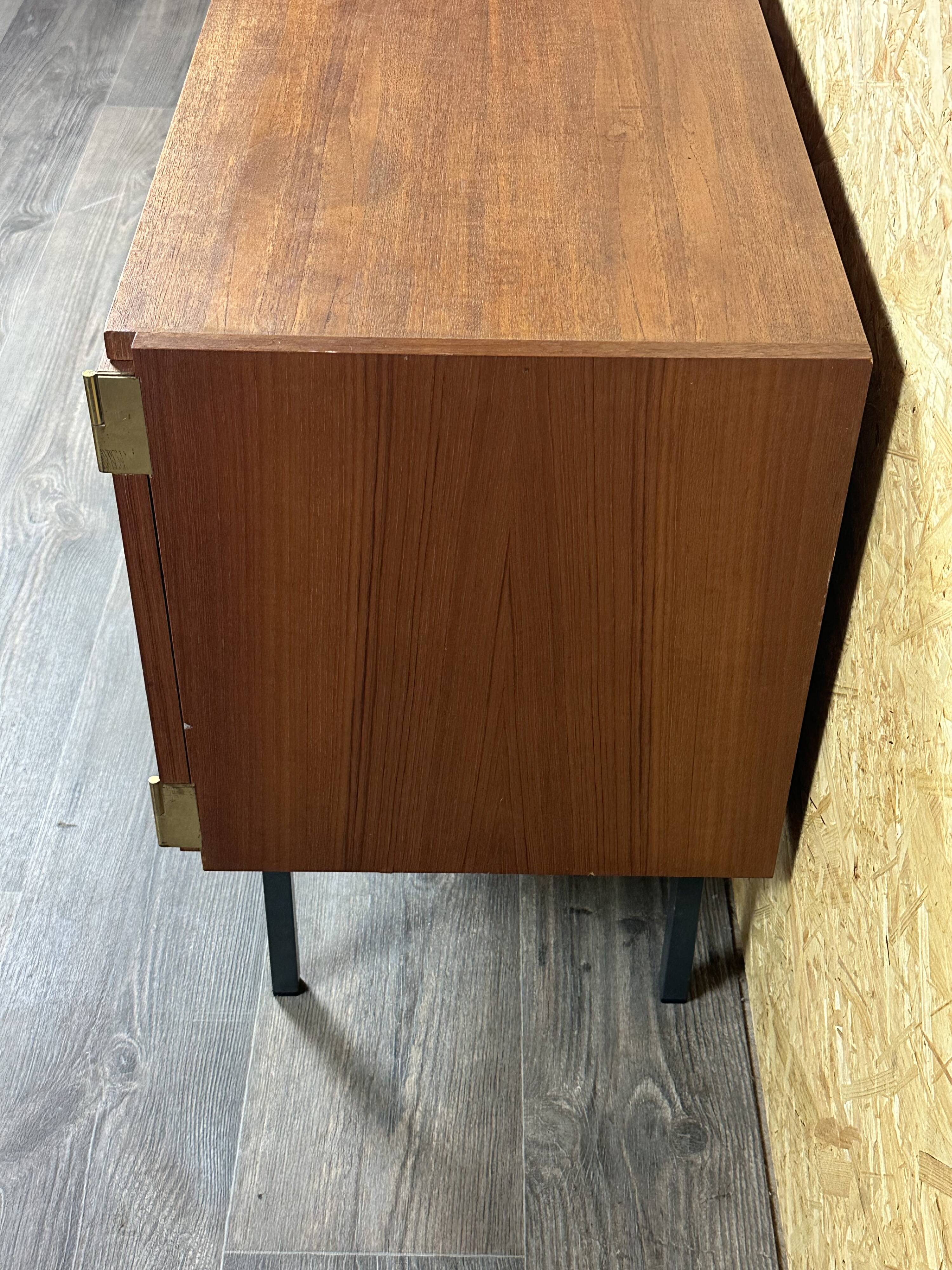 1960s/70s Teak Sideboard Chest of Drawers Cabinet Rego Mobile Danish Modern