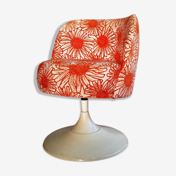 Orange swivel chair 60s/70s