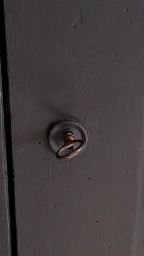 Matte black Paris wardrobe