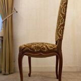Chaises tapissées type Louis XV