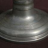Candle holder in Fine Tin of Renaissance Baroque style